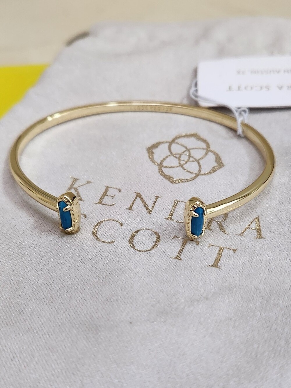 Kendra Scott Emma Indigo Cuff Bracelet NWT